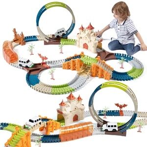 Castle Adventure Track Set for Kids